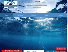 Tablet Screenshot of clearwaterbeachwaverunnerrentals.com